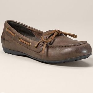 ⬇️ Eddie Bauer Leather Mocassin Loafer